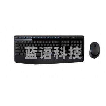 罗技（Logitech）MK345 无线键鼠套装 防泼溅 时尚高效 PJ.054