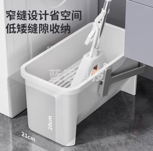 胶棉搓洗免手洗拖把桶 套装