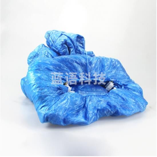 100只装一次性T型鞋套 全自动智能鞋套机家用商用公共场所办公脚鞋套机配套鞋套 (鞋套机专用)