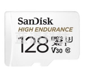 闪迪 SanDisk TF存储卡 SDSQQNR-128G-ZN6IA 128GB 行车记录仪安防监控专用内存卡