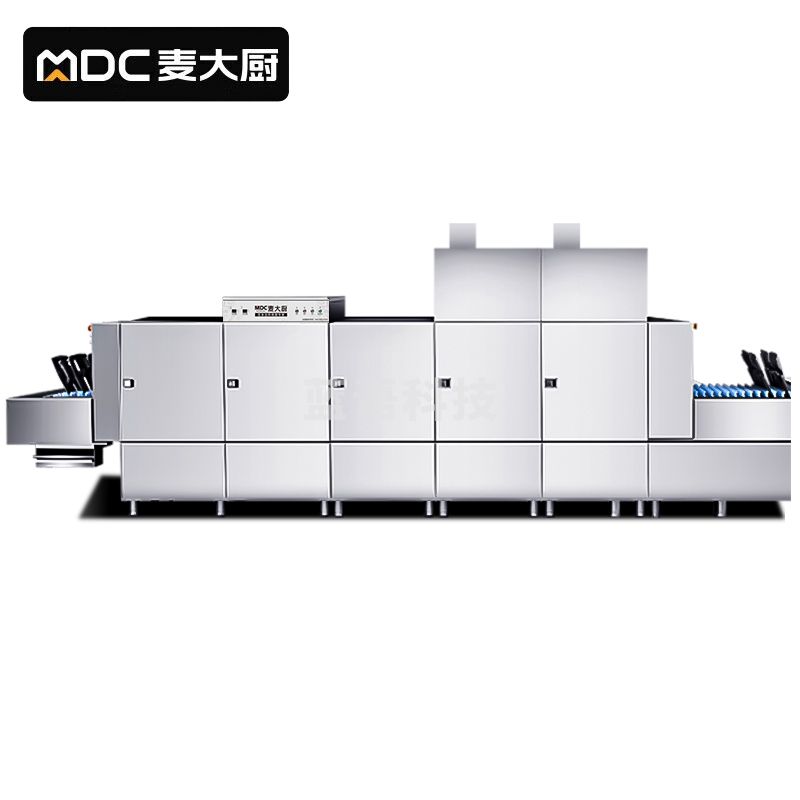 麦大厨 380V 75.95KW XCS-585 斜插式双缸双喷淋双烘干洗碗机(含分配器)