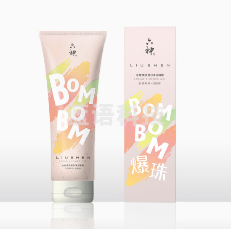 六神磨砂膏 石榴味200g