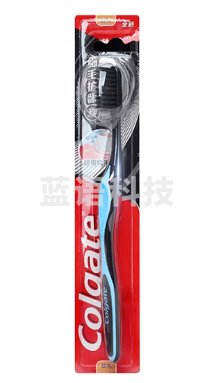 高露洁（Colgate）细毛护龈备长炭软毛成人牙刷