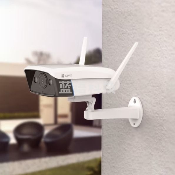 萤石C5HC 全彩标准版-WiFi 6mm+30天云存储/年 1080P高清无线室外全彩夜视摄像头监控套装 网络手机查看