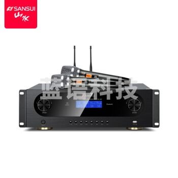 山水（sansui） DM4 家庭ktv音响功放机 定阻功率放大器家用卡包音箱专用 高保真无线蓝牙大功率音乐功放