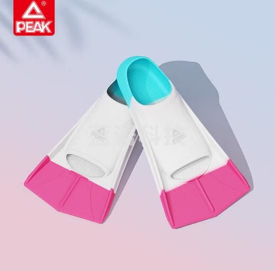 匹克游泳脚蹼专业训练成人儿童舒适耐用潜水自由泳蛙泳速学装备XS