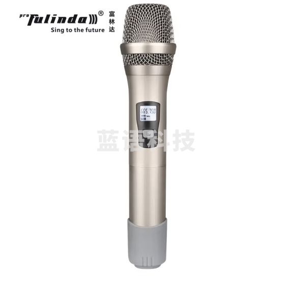 富林达（proFulinda） ST-850D无线话筒一拖二 U段麦克风 家庭KTV主持演讲会议无线 单支手持