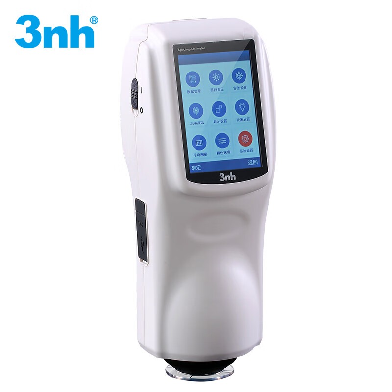 3nh分光色差仪NS808道路交通指标反光膜测量色彩检测分析测色仪