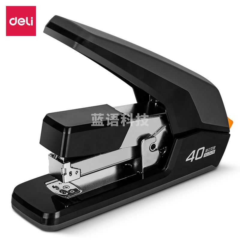 得力(deli) 0478省力订书机(黑)(订书机/彩盒)