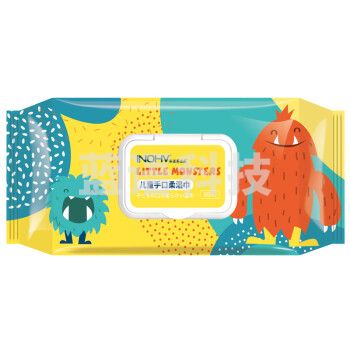 海氏海诺英诺威 儿童手口柔湿巾 婴儿手口湿巾 80抽*5包