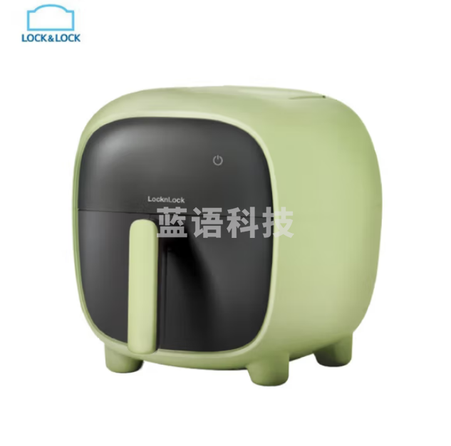 乐扣乐扣（LOCK&LOCK）EJF373GRN 空气炸锅家用4L大容量多功能智能触屏电炸锅低脂少油 数码款 绿色