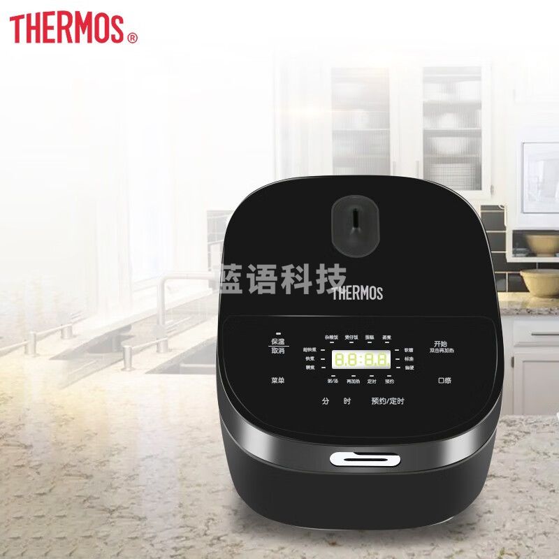 膳魔师（THERMOS）电饭煲多功能家用智能预约触屏电饭锅4L大容量 微电脑 EHA-4146E-PB