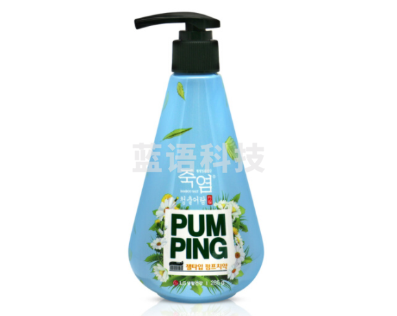 LG 竹盐青出于蓝按压式牙膏285G (瓶)