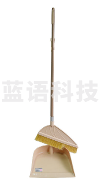 敏胤 JWL-9009 精品鬃毛扫把簸箕套装 混色