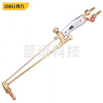 得力工具型号DL-G-30射吸式割炬氧气煤气割枪氧割枪焊割工具氧气乙炔丙烷枪割炬 30型