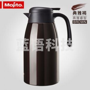 木吉乇 mojito TK-THK-2000-CBW 保温水壶 典雅褐