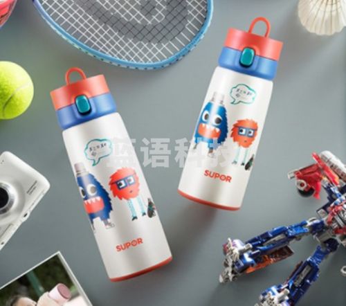 苏泊尔WOW保温杯 淘淘兽 380ml KC38BQ6