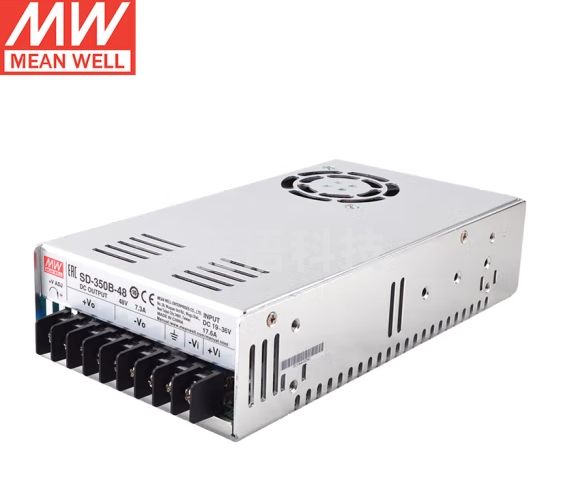 明纬(MEANWELL)SD-350B-48 DC转DC变压器电源驱动 明纬电源 7.3A 48V