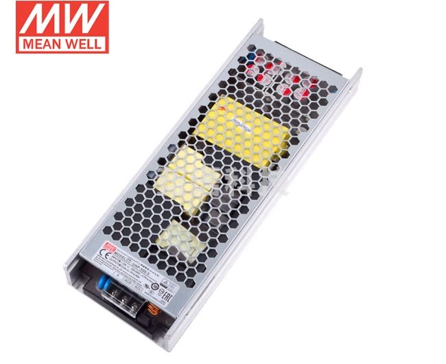 明纬(MEANWELL) 明纬电源5V 80A 高性能具完整抗震功能超薄型电源无风扇 UHP-500-5