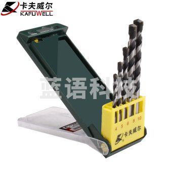 卡夫威尔 5件套建工钻石工钻强力冲击钻头套装组 打墙水泥墙钻头 混凝土墙面钻孔 4 5 6 8 10mm AI2933