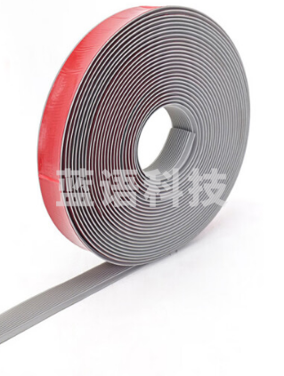 海斯迪克 gnjz-1458 PVC软胶防滑条 楼梯台阶踏步止滑条 灰色（4cm*25m）