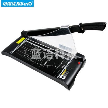 可得优 A4红外线激光定位裁纸刀裁纸机切纸刀办公裁纸刀A4手动裁切315mm 13036