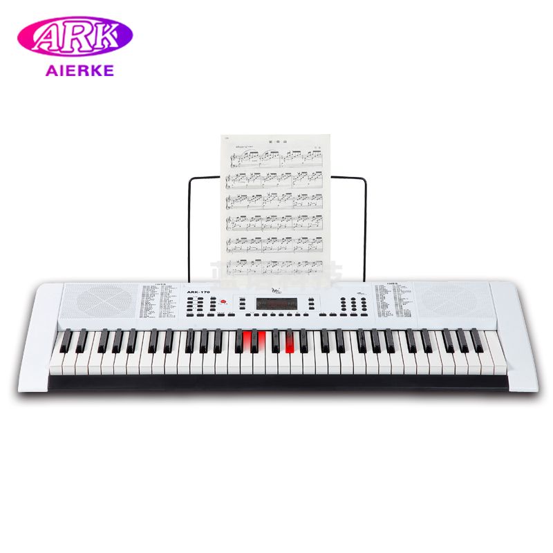 爱尔科61键电子琴专业成年儿童初学入门智能家用成人幼师便携式琴