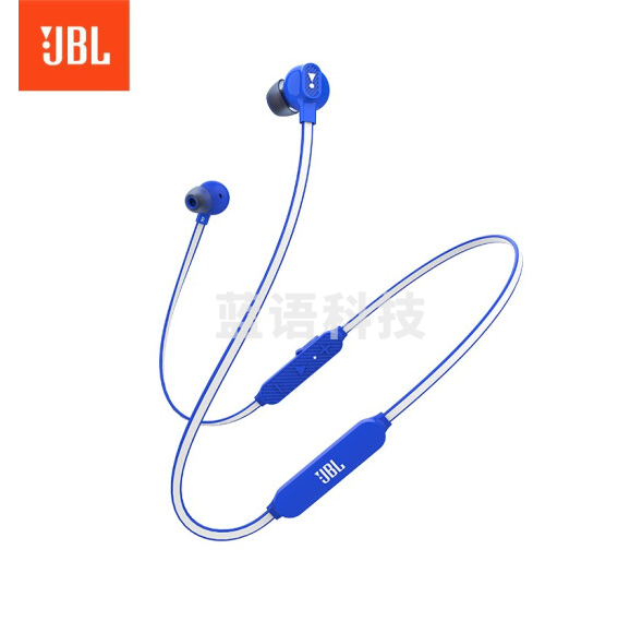 JBL C135BT 入耳式防水防汗无线蓝牙耳机 快充磁吸运动耳机游戏耳机 苹果安卓手机耳机 深海蓝