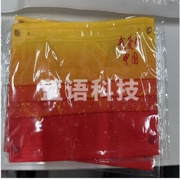 中国风口罩 带我爱您中国 独立包装 10片/包