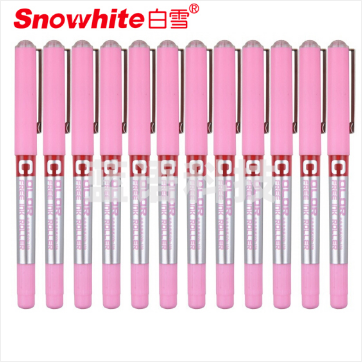 白雪 PVN-159 粉色 0.38 走珠笔 单支价