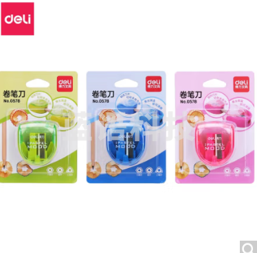 得力0578卷笔刀(混)(只)