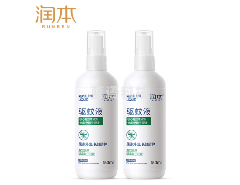 润本（RUNBEN）儿童防蚊喷雾150ml×2瓶驱蚊液蚊香液 户外蚊虫叮咬 7%驱蚊酯无香