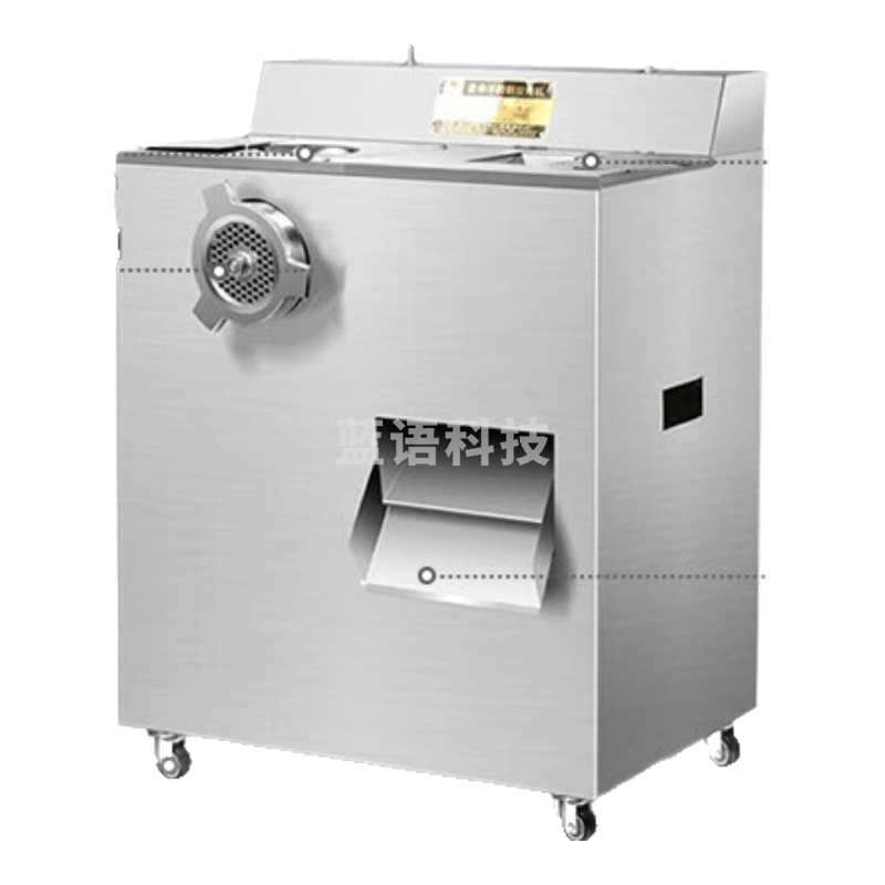 特睿思（TERUISI）绞肉机切肉机商用电动大型绞切肉两用机切片机不锈钢灌肠机大功率多功能切丝机（2.2KW全不锈钢） QRLS-400-F07