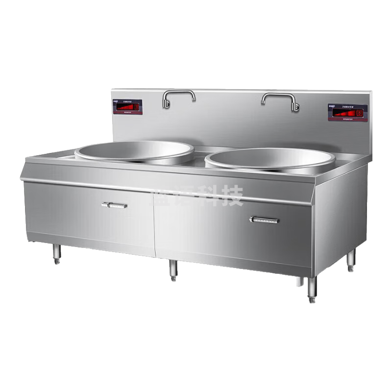 特睿思（TERUISI）大功率电磁炉商用电磁灶大锅灶商用电灶台凹面 学校酒店食堂厨房大锅灶汤锅炉 408A