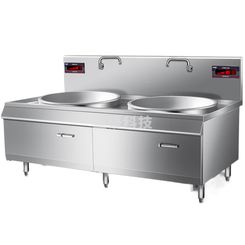 特睿思（TERUISI）大功率电磁炉商用电磁灶大锅灶商用电灶台凹面 学校酒店食堂厨房大锅灶汤锅炉 307A