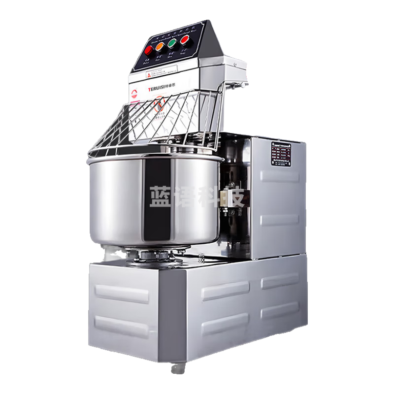 特睿思（TERUISI）和面机商用全自动揉面机大容量搅面机双速双动多功能面粉搅拌机大型面粉活面机YF-SD80