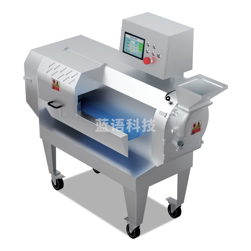 麦大厨 商用切菜机多功能双头变频食堂加工厨房电动叶菜根茎切段切丝切片切丁切碎机 MDC-A11-DGNQCJ-140