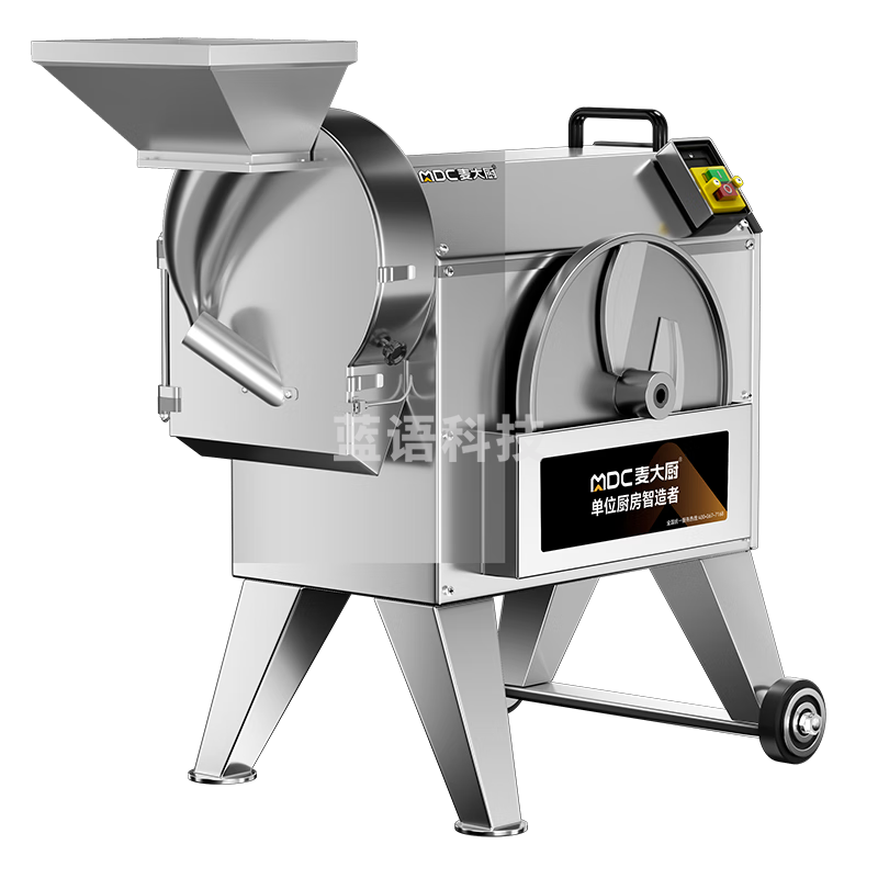 麦大厨 商用切菜机多功能全自动食堂食品加工厨房电动根茎菜切丁切丝切片机器 MDC-A11-QJQCJ-812