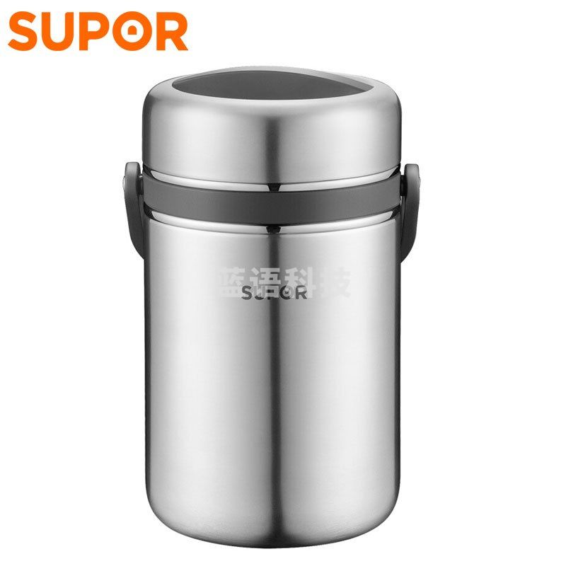 苏泊尔 KF15A1 高汤宝系列保温提锅 1L 黑色