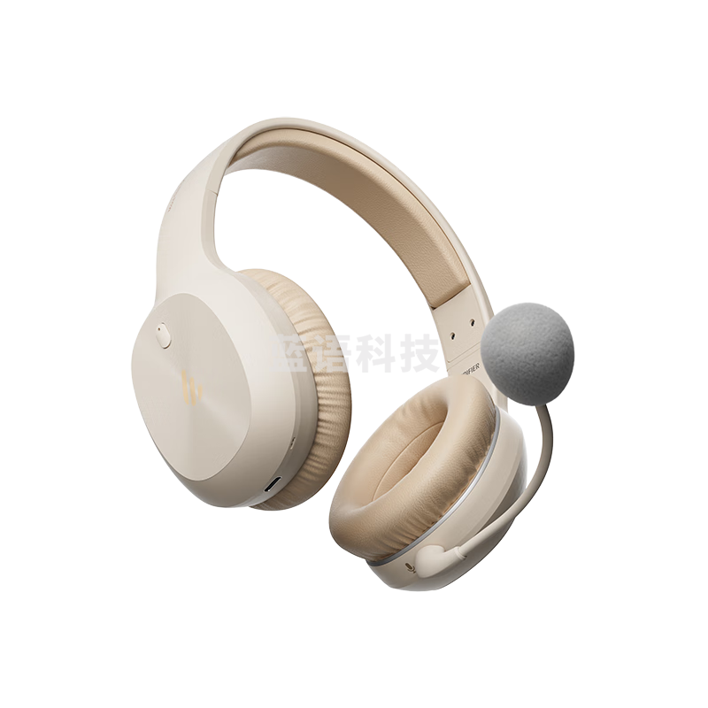 漫步者（EDIFIER）K750W 头戴式 蓝牙无线耳返耳机 背诵跟读沉浸式学习网课专用降噪耳麦 音乐耳机 云岩白