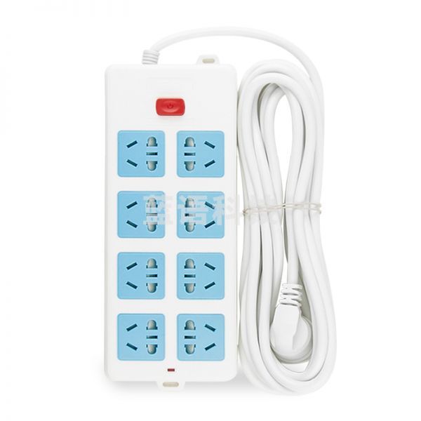 晨光AEA98633标朗5米线总控双排8孔插座