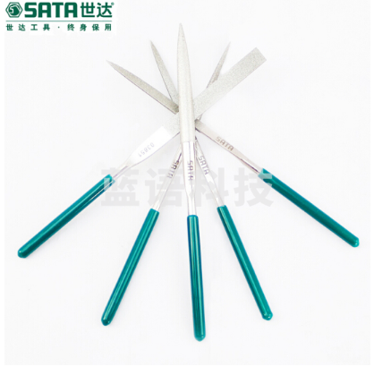 世达SATA金钢石整形锉金刚锉钢锉套装03850（5件套 5MM*180MM） JC.352