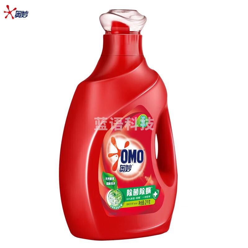 奥妙除菌除螨洗衣液2kg【1瓶】洗衣液家庭装 新老包装随机发