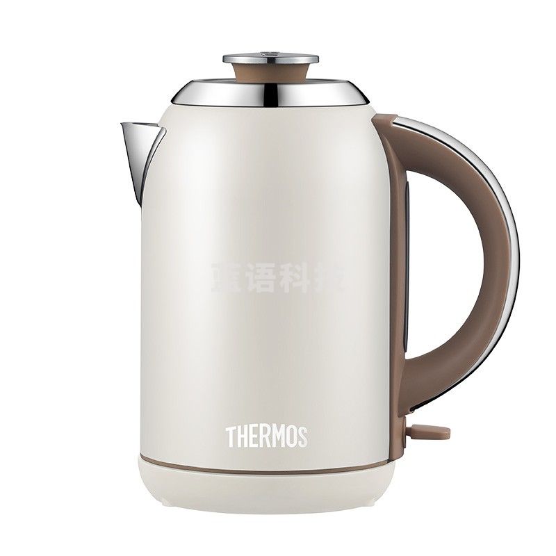 膳魔师（THERMOS） 不锈钢电热水壶大容量家用电水壶EHA-1313/17/19/23/61商务办公 EHA-1323A白色