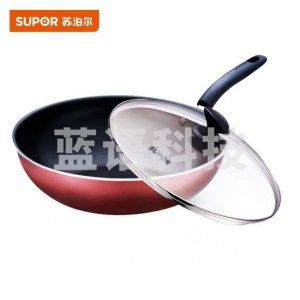 苏泊尔 SUPOR PC30S3 炒锅 不粘锅炒菜锅 少油烟不粘煎锅 带盖家用厨房锅具 30CM明火专用.