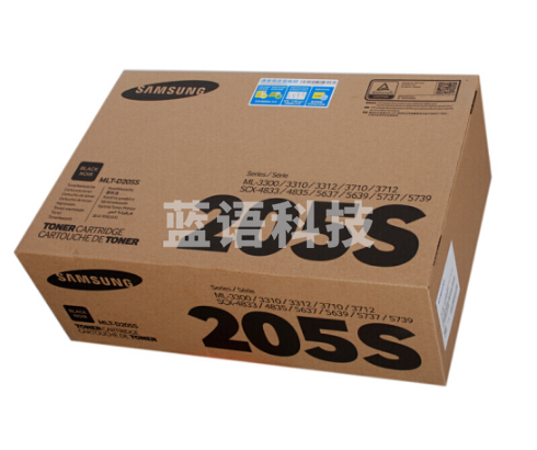 三星MLT-D205S黑色硒鼓适用ML-3310 ML-3710 SCX-5637 SCX-4833