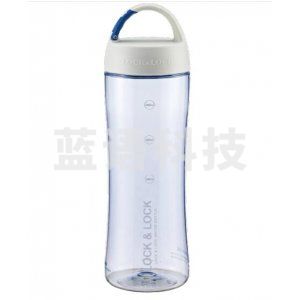 乐扣乐扣600ml 蓝色 LOCK&LOCK HLC802TB 运动型塑料水杯 便携挂钩内置茶网