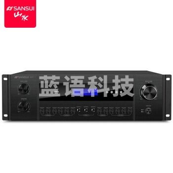 山水（sansui）KF9 家庭ktv音响功放机 定阻功率放大器家用卡包音箱专用 高保真蓝牙无线大功率音乐功放
