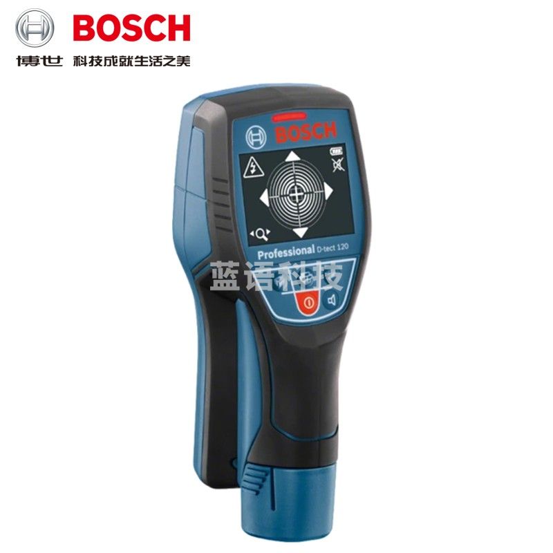 博世（BOSCH） 博世墙体探测仪水管探测仪D-Tect120金属电线水管木材检测仪改水电钢筋探测器 博世墙体探测仪标配送5号充电电池