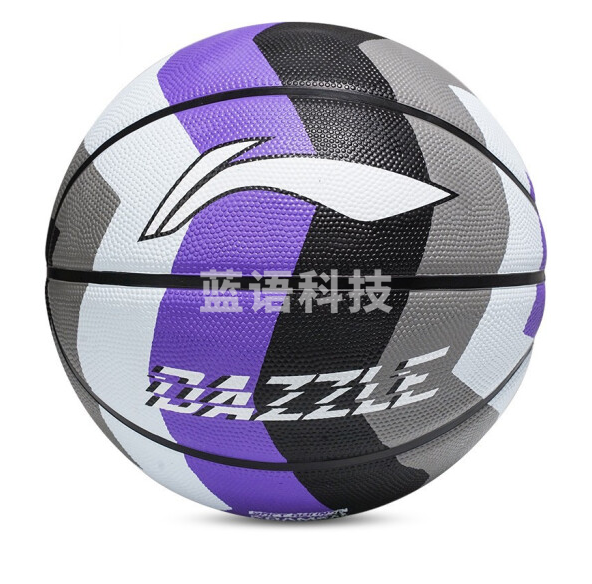 李宁LBQK677-3 炫目软弹橡胶篮球7#